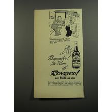 1952 Ronrico Rum Ad - File this under Z. I don't want anybody else to find it