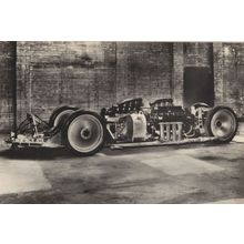 Railton Mobil Guiness Book Of Records Car Birmingham Postcard