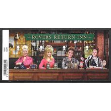 2020 Coronation Street Mini Sheet with Barcode Fine Used HRD2-B
