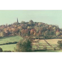 Harrow Amazing Aerial View Middlesex 3x Postcard s