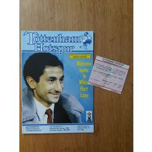 1983 FA Cup 3rd Round - Programme & Ticket: Tottenham vs Southampton