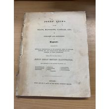ANTIQUE "JONES' VIEWS OF THE SEATS MANSIONS CASTLES OF NOBLEMEN" BOOK (P5)