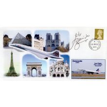 Mike Bannister Concorde Filton To Toulouse LTD TO 22 Hand Signed FDC