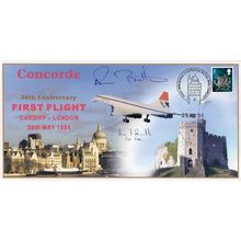 Norman Britton Ian Smith Concorde Pilot LTD TO 5 Hand Signed FDC