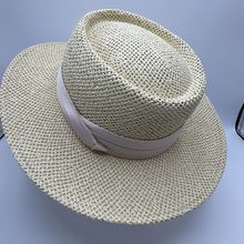 SunDay Afternoons Paper Straw Fedora Unisex Used Good Cond Beige