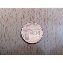 Romana 2009 5 Bani Coin