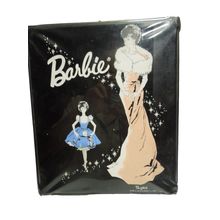 Vintage Mattel 1962 Barbie Doll Ponytail Black Wardrobe Case