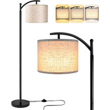 ROTTOGOON Floor Lamp for Living Room with 3 Color Temperatures LED Bulb, Standin