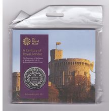Royal Mint £5 Uncirculated Coin A Century of Service