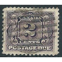 Canada 1917 D4 2c Red Violet Postage Due Good+ Used .. ..