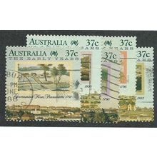 AUS 1988 SET 'THE EARLY YEARS' (5v) FINE USED (EBID47-856)