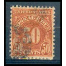 Used J86 50c Postage Due Fine WA1494