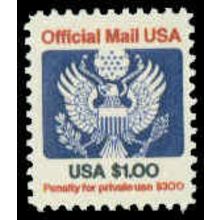 O132 $1 Eagle Fine MNH G0683