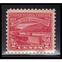 681 2c Ohio River Fine MNH O4392