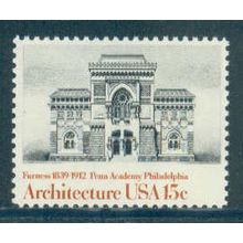 1840 15c Penn Academy Fine MNH MA0799
