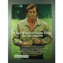 1975 Winston Cigarettes Ad - I Like Super King
