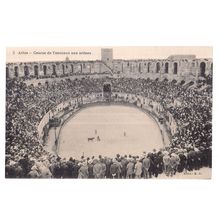BULL FIGHTING , SPAIN unused antique postcard =