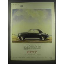1954 Rover Cars Advertisement - One of britain's fine cars