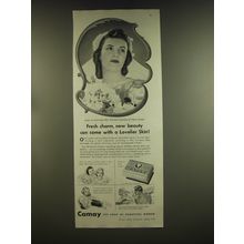 1939 Camay Soap Ad - Fresh charm, new beauty can come with a lovelier skin