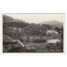 The Royal Hotel Capel Curig Postcard Wales C191