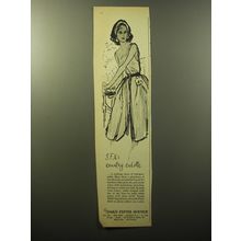 1960 Saks Fifth Avenue Dress Ad - S.F.A's country culotte