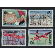 Neth. Antilles Greater Flamingos Birds 4v 1985 MNH SG#873-876