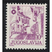 Yugoslavia Sarajevo Olympic Emblem 10D 1983 MNH SG#1676 MI#1999 Sc#1603