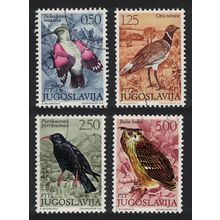 Yugoslavia Birds 4v 1972 CTO SG#1516-1521 Sc#1102-1107