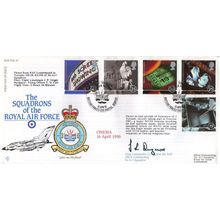 Squadrons Of The Royal Air Force Cinema Military Flown Hand Signed FDC