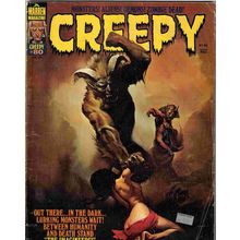 CREEPY MAGAZINE # 80 KEN KELLY cover ( 1976 )
