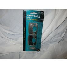 Ultra Hardware Strike Plate : Satin Nickel - Pack Of 2
