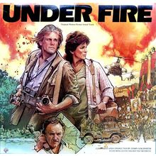 UNDER FIRE original 1983 Jerry Goldsmith soundtrack record album