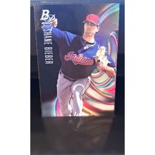 SHANE BIEBER 2018 TOPPS BOWMAN PLATINUM BASEBALL CARD #TOP-80