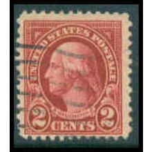 Used 634 2c George Washington Barely Clears M10341