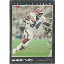 THURMAN THOMAS 1993 PINNACLE # 138