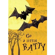 Batty Night - Tree Free Greeting Card - 14485