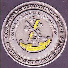 Australia Medallion Commanding Officer's Medallion Arms Training