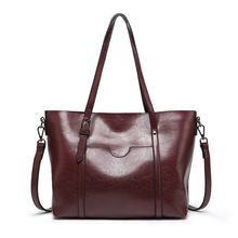 New Women Handbag Retro Tote Bag Brown