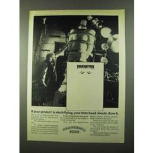1974 Hammermill Bond Paper Ad - Product Electrifying
