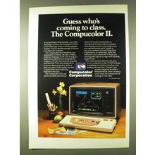 1979 Compucolor II Computer Ad - Who's Coming to Class