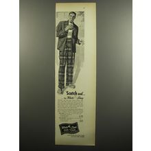 1951 White Stag Sun Togs Ad - Scotch and .. By White Stag