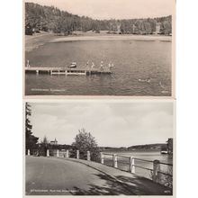 Nynashamn Sweden 2x Real Photo Old Postcard s