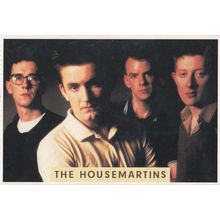 The Housemartins Smash Hits Pop Group Postcard