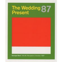 The Wedding Present Leeds Indie Rock George Best LP Postcard