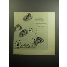 1956 Castlecliff Jewelry Advertisement - Span Rings