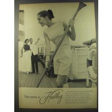 1956 Hadley Cashmere Sweaters Ad - The name is Hadley