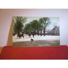 PROMENADE, CHELTENHAM, GLOUCESTERSHIRE used antique postcard Wrench. 1906 pm =
