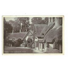 Old Village, Shanklin, Isle Of Wight, Postcard.