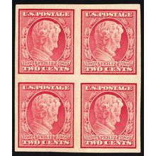 368, Mint XF LH/NH Block of Four SCV $73 - Stuart Katz