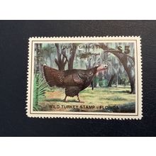 ICOLLECTZONE Wild Turkey Federation Fourth Grand Slam Single VF NH
